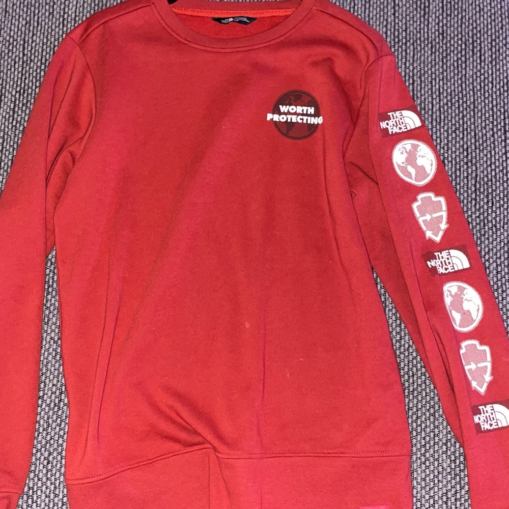 North Face crewneck sweatshirt size small mens